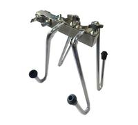 Soporte ajustable para platillos con abrazadera de extensión de brazo de brazo, soporte profesional ajustable para platillos