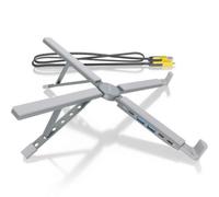 Soporte de Mesa - Docking USB Tipo-C Aisens ASUC-4P021-GR/ 2xUSB/ 1xUSB Tipo-C/ 1xUSB Tipo-C PD/ Gris