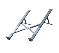 Soporte Ajustable para portátiles de 10 a 17,3 Pulgadas, Soporte ergonómico de Aluminio con 5 ángulos Ajustables, Mejora tu Espacio de Trabajo para Mayor Comodidad y productividad.