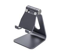 Soporte Ajustable para Tablet y Smartphone de sobremesa con 1 pivote, Ideal para Ver Videos y videollamadas.