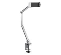 Soporte ajustable para tableta para cama, soporte de teléfono y tableta, giratorio de 360 grados, plegable, soporte de brazo de aluminio ajustable