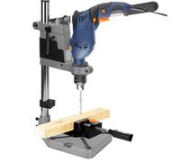 Soporte ajustable para taladro, abrazadera de mesa, soporte multifunción, banco de trabajo, herramienta de reparación, profundidad máxima de perforación 60 mm