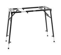 Soporte ajustable para teclados y para mezcladores marca Tiger - Negro - Soporte de superficie plana para teclados y mezcladores