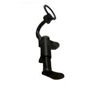 Soporte ajustable para teléfono de guitarra, soporte universal para transmisión en vivo, enseñanza y grabación, se adapta a guitarra y ukelele (negro)