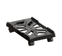 Soporte ajustable para torre de ordenador de ABS con ruedas giratorias de 360