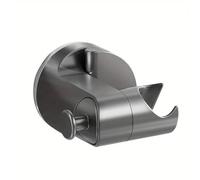 Soporte Alcachofa Ducha Soporte for cabezal de ducha, 1-4 piezas, autoadhesivo, ajustable, universal, con ventosa, resistente y gran capacidad carga paredes de madera(Grey,2pcs)