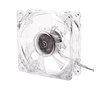 Soporte Altavoces Estudio Ventilador CPU 5V 8cm para PC Refrigeración de cómputo Colorida Refrigeración Transparente Ventilador USB CPU Ventiladores de refrigeración CPU Procesador (Clear, One Size)