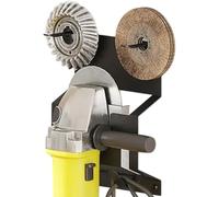Soporte Amoladora Angular - Montaje Pared Para Amoladora, Estante Almacenamiento Herramientas Eléctricas | Organizador Multifuncional Acero | Para Máquinas Corte Pulidoras Cortadores Garaje Taller Áre