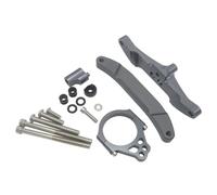Soporte Amortiguador Control Dirección Motocicleta para Yamaha FZ1 para FAZER 2006-2015 Kit Montaje Lineal Invertido Ajustable Motocicleta Soporte Montaje Amortiguador Dirección(Conjunto 10)