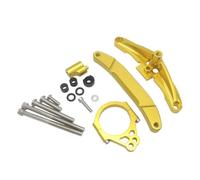 Soporte Amortiguador Control Dirección Motocicleta para Yamaha FZ1 para FAZER 2006-2015 Kit Montaje Lineal Invertido Ajustable Motocicleta Soporte Montaje Amortiguador Dirección(Conjunto 9)