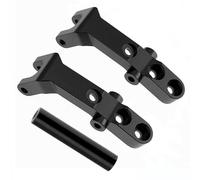 Soporte amortiguador delantero de aleación de aluminio RC piezas de actualización para Tamiya 1/10 2WD BBX BB01 RC Car (negro)