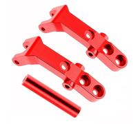Soporte amortiguador delantero de aleación de aluminio RC piezas de actualización para Tamiya 1/10 2WD BBX BB01 RC Car (rojo)