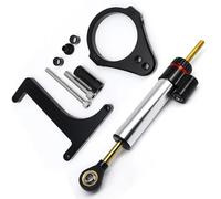 Soporte Amortiguador Dirección Ajustable Motocicleta para Inokim OX Sub13 Kit Montaje Estabilizador Amortiguador Estabilizador Amortiguador Motocicleta Montaje(Silver A Set)