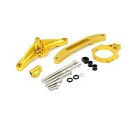 Soporte Amortiguador Dirección Estabilizador Motocicleta para Yamaha FZ1 para FAZER 2006-2015 con Kit De Montaje Motocicleta Soporte Montaje Amortiguador Dirección(Conjunto 7)