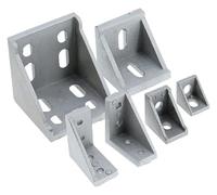 Soporte angular perfilado, Esquina de aluminio 2020, código esquina perfil estándar europeo 2020/3030/3060/4040(202020pcs)