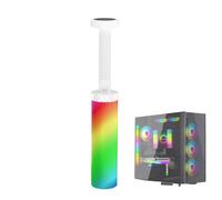 Soporte anticaída para GPU - 5 V, 3 pines, ARGB ajustable, soporte de aluminio iluminado LED, estabilizador de tarjetas gráficas PC para estación de trabajo, constructor de casos, plataforma, ayudante