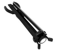 Soporte antideslizante ajustable para saxofón, diseño plegable, textura de metal, adecuado para actuaciones profesionales y práctica, soporte ergonómico para saxofón para actuaciones