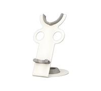 Soporte antideslizante para secador de pelo con construcción fuerte, fácil montaje en azulejos, soporte global para secador de pelo, compatible con múltiples modelos, hierro fuerte