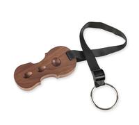 Soporte antideslizante para violonchelo con ancla, accesorio de madera de nogal negro