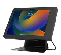 Soporte antirrobo de Escritorio CTA con lápiz óptico, Correa y Carcasa de Aluminio para iPad Air de 11 Pulgadas M2 (2024) - iPad Pro de 11 Pulgadas M4 (2024) iPad de 10ª generación de 11.9 Pulgadas y
