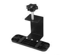 Soporte antirrobo para timbre de puerta de video, instalación sin taladro, soporte de timbre de puerta al aire libre, soporte de seguridad ABS resistente, color negro