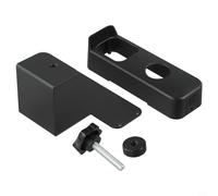 Soporte antirrobo para timbre de puerta para cámaras de video | Soporte de abrazadera de puerta de instalación sin taladro | Soporte de montaje resistente a la intemperie y ajustable para casas