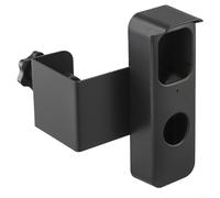 Soporte antirrobo para timbre de puerta, sin taladro, para timbres de video, ABS resistente a la intemperie y soporte de abrazadera de metal, ajuste ajustable para casas