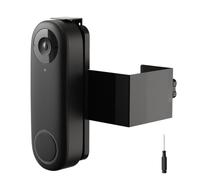 Soporte antirrobo para timbre de video compatible con timbre de video Reolink/Orbitell, soporte de montaje de puerta ajustable sin taladro, soporte para timbre de puerta sin bloqueo para apartamentos