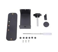 Soporte Antirrobo Para Timbre, Montaje Sin Taladro, Compatible Con Puertas Residenciales, Negro - Fácil Instalación, Protección Segura, Ideal Para Apartamentos y Casas De Renta