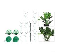 Soporte apilable para plantas de interior y exterior con estructura fuerte para apoyar el crecimiento de vides y vegetación alta en maceta (2)