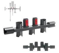 Soporte Aspiradora para Dyson, Soporte Vertical Desmontable, Capacidad de Carga Súper Fuerte, 9 Adaptadores Incorporados, Adecuado para Dyson V7/V8/V10/V11/V15 (negro)