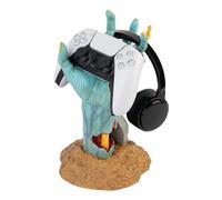 Soporte Auriculares Gaming y Soporte Mando PS5, PS4, Xbox... One More Life : Regalo Gamer │ Sujección Universal de Resina y Base Antideslizante : Accesorios escritorio para Decoracion Set UP