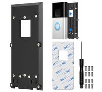 Soporte autoadhesivo sin taladrar para anillo de vídeo Doorbell 2nd Gen/3/3 Plus/4/Battery Doorbell Plus/Battery Video Doorbell Pro, soporte adhesivo de pared, accesorios para puerta y pared