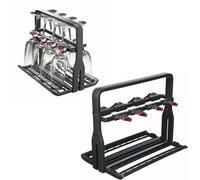 Soporte Bandeja Universal para Vasos de Cristal de Lavavajillas, Gris pmd