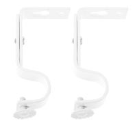 soporte barra alfeizar- Soporte Ajustable para Barra de Cortina Ajustable de 18 a 22 mm, soportes ajustable cortina