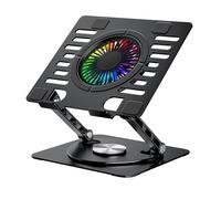 Soporte - Base de Refrigeración para Portátil CoolBox CoolAir 1VRGB Ajustable hasta 17" Negro