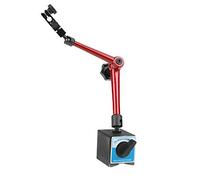 Soporte Base Magnetica Ajustable Universal con Sujeción Central Herramienta, Dial Magnético Indicador Base Soporte, Fuerte de Precisión Soporte Flexible para Indicador de Prueba de Dial