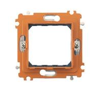 Soporte bastidor con GARRAS Bticino Axolute 2 modulos H4702G