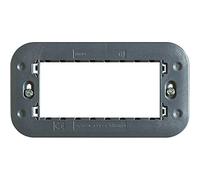 Soporte bastidor con tornillos Bticino Axolute 4 modulos H4704