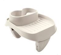 Soporte Bebidas para Spa Intex Desmontable 2 Portavasos, 26x22x18 Cm, Crema