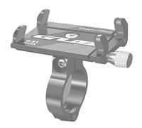 Soporte Bici Movil Anti Vibración, Soporte Movil Bicicleta Montaña, Soporte Movil Moto Aluminio, Portamoviles Bicicleta Sin Ruidos, Accesorios Patinete Electrico para iPhone, Huawei, Samsung etc.