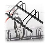 Soporte Bicicleta Estante de estacionamiento para bicicletas independiente, soporte de almacenamiento desmontable de capacidad de 2 a 6 para interiores(Black 2 racks)