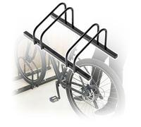 Soporte Bicicleta Soporte de almacenamiento multiusos, portabicicletas vertical desmontable con capacidad para 2-6, ideal para campus y áreas de calles públicas(Black 2 racks)