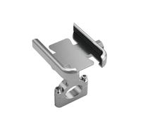 Soporte Bicicleta Soporte para teléfono de motocicleta de aleación de aluminio para CFMOTO 450 accesorios para NK para CF MOTO 450NK CF450NK 2023 2024 2025(Handlebar Silver)