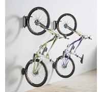 Soporte Bicicletas Pared, Wyxron Colgador Bicicleta Pared Giratorio Cuelga Bicis Pared 32kg Carga con Diseño Fijo/Almohadilla Mural, para Garaje MTB/Bicicleta Carretera/Bicicleta Infantil