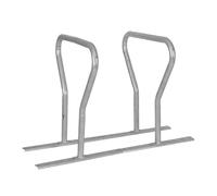 Soporte Bicicletas Porta de Pared 140x76x92 CM Acero para 4