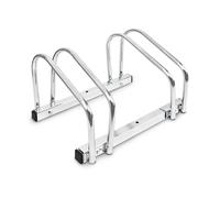 Soporte bicicletas suelo Portabicis de acero 4 unidades Fácil montaje robusto