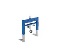 Soporte bidé suspendido pared ligera 46 cm galvanizado con kit fijación de Unisan