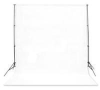 Soporte Bresser D-26 300cm + paño 3x6m blanco