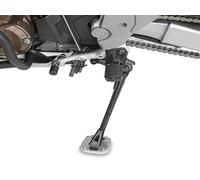 Extensión de pie GIVI hecha de aluminio y acero inoxidable para el soporte lateral original para los modelos Honda (ver más abajo)